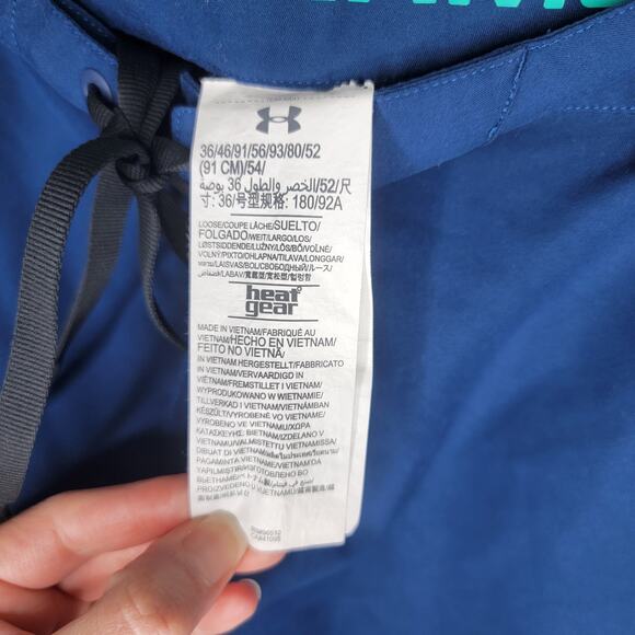 Under Armour Blue Rigid Boardshorts - Picture 9 of 9